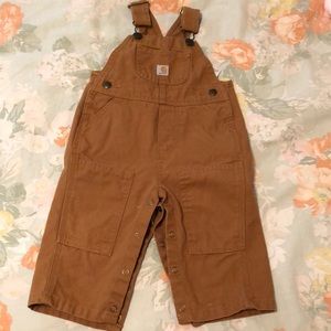 Baby carhartt overall 9 month